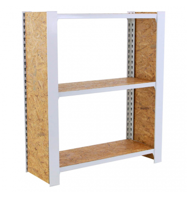 Regal OFFICLICK 8425437127359 weiß, braun 80,0 x 30,0 x 100,0 cm Regal OFFICLICK 8425437127359 weiß, braun 80,0 x 30,0 x 100,0 cm