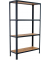 Regal SIMONHOME CLICK MINI 8425437127847 anthrazit, braun 80,0 x 30,0 x 160,0 cm