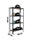 Regal SIMONHOME CLICK MINI 8425437127847 anthrazit, braun 80,0 x 30,0 x 160,0 cm