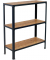 Regal SIMONHOME CLICK MINI 8425437127854 anthrazit, braun 80,0 x 30,0 x 90,0 cm
