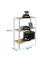 Regal SIMONHOME CLICK PLUS 8425437128868 weiß, braun 100,0 x 30,0 x 90,0 cm