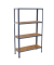 Regal SIMONHOME CLICK PLUS 8425437128912 grau, braun 100,0 x 30,0 x 160,0 cm