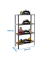 Regal SIMONHOME CLICK PLUS 8425437128912 grau, braun 100,0 x 30,0 x 160,0 cm
