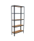 Regal SIMONHOME CLICK PLUS 8425437128998 anthrazit, braun 100,0 x 30,0 x 180,0 cm
