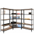 Schwerlastregal MADERCLICK 8425437135408 anthrazit 180,0 x 40,0 x 180,0 cm