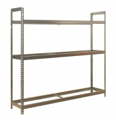 Reifenregal AUTOFORTE 8425437135484 silber 180,0 x 45,0 x 200,0 cm