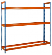 Reifenregal AUTOFORTE 8425437135491 blau, orange 180,0 x 45,0 x 200,0 cm