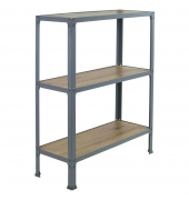 Regal SIMONHOME CLICK MINI 8425437136092 grau, eiche 80,0 x 30,0 x 90,0 cm