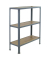 Regal SIMONHOME CLICK MINI 8425437136092 grau, eiche 80,0 x 30,0 x 90,0 cm