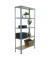 Regal SIMONHOME CLICK MINI 8425437137013 grau, eiche 80,0 x 30,0 x 180,0 cm