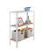 Regal SIMONHOME CLICK MINI 8425437137020 weiß, eiche 80,0 x 30,0 x 90,0 cm