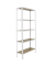 Regal SIMONHOME CLICK MINI 8425437137044 weiß, eiche 80,0 x 30,0 x 180,0 cm