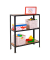 Regal SIMONHOME CLICK MINI 8425437137051 anthrazit, eiche 80,0 x 30,0 x 90,0 cm