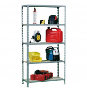 Schwerlastregal MADERCLICK PLUS 8435104907481 grau 100,0 x 40,0 x 200,0 cm
