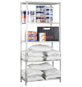 Schwerlastregal MADERCLICK PLUS 8435104910771 silber 100,0 x 30,0 x 200,0 cm