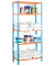 Schwerlastregal MADERCLICK PLUS 8435104912799 blau, orange 100,0 x 30,0 x 200,0 cm