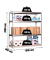 Schwerlastregal SIMONFORTE CHIPBOARD 8435104922538 silber 180,0 x 60,0 x 200,0 cm