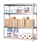 Schwerlastregal SIMONFORTE CHIPBOARD 8435104925225 silber 240,0 x 45,0 x 200,0 cm