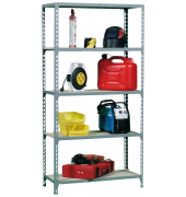 Schwerlastregal MADERCLICK MINI 8435104937235 grau 80,0 x 30,0 x 180,0 cm