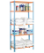 Schwerlastregal MADERCLICK SUPERPLUS 8435104937334 blau, orange 110,0 x 40,0 x 200,0 cm