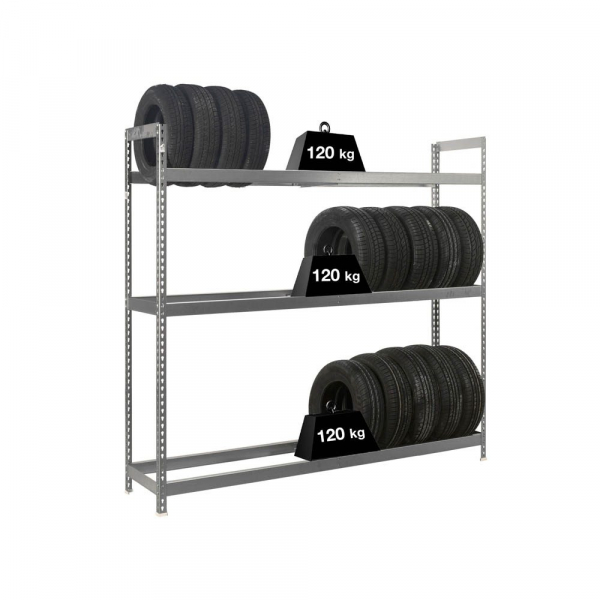 8435104947456 - Reifenregal AUTOFORTE 8435104947456 silber 1500 x 450 x 2000 cm 8435104947456 Simonrack 8435104947456 - Reifenregal AUTOFORTE 8435104947456 silber 1500 x 450 x 2000 cm 8435104947456 Simonrack