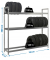 Reifenregal AUTOFORTE 8435104947456 silber 150,0 x 45,0 x 200,0 cm