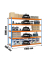 Schwerlastregal SIMONFORTE CHIPBOARD 8435104950050 blau, orange 180,0 x 60,0 x 200,0 cm