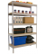 Schwerlastregal SIMONFORTE CHIPBOARD 8435104950111 silber 180,0 x 60,0 x 200,0 cm