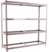 Schwerlastregal SIMONFORTE 8435104950708 silber 180,0 x 60,0 x 200,0 cm