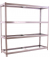 Schwerlastregal SIMONFORTE 8435104950708 silber 180,0 x 60,0 x 200,0 cm