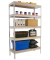 Schwerlastregal SIMONFORTE CHIPBOARD 8435104951156 silber 150,0 x 45,0 x 200,0 cm