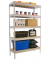 Schwerlastregal SIMONFORTE CHIPBOARD 8435104951187 silber 150,0 x 45,0 x 200,0 cm