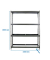 Schwerlastregal SIMONFORTE 8435104975961 grau 240,0 x 60,0 x 200,0 cm