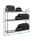 Reifenregal AUTOFORTE 8435104986196 silber 120,0 x 45,0 x 200,0 cm