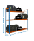 Reifenregal AUTOFORTE 8435104986202 blau, orange 120,0 x 45,0 x 200,0 cm