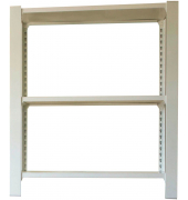 Regal OFFICLICK 8435104993910 weiß 90,0 x 30,0 x 100,0 cm