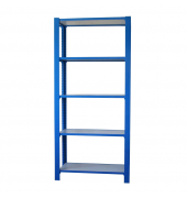Regal OFFICLICK 8435104994122 blau, weiß 90,0 x 30,0 x 210,0 cm