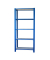 Regal OFFICLICK 8435104994153 blau, weiß 90,0 x 40,0 x 210,0 cm