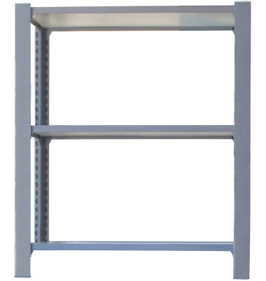 Regal OFFICLICK 8435104994207 grau, weiß 90,0 x 40,0 x 100,0 cm Regal OFFICLICK 8435104994207 grau, weiß 90,0 x 40,0 x 100,0 cm