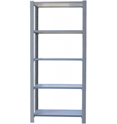Regal OFFICLICK 8435104994283 grau, weiß 90,0 x 30,0 x 210,0 cm Regal OFFICLICK 8435104994283 grau, weiß 90,0 x 30,0 x 210,0 cm