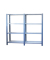 Regal OFFICLICK 8435104998472 hellgrau, weiß 180,0 x 40,0 x 150,0 cm