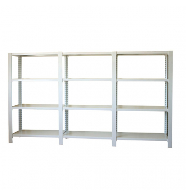 Regal OFFICLICK 8435104998526 weiß 270,0 x 40,0 x 150,0 cm Regal OFFICLICK 8435104998526 weiß 270,0 x 40,0 x 150,0 cm