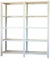 Regal OFFICLICK 8435104998557 weiß 180,0 x 30,0 x 210,0 cm