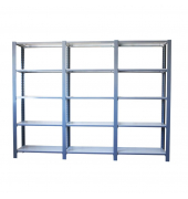 Regal OFFICLICK 8435104998564 hellgrau, weiß 270,0 x 30,0 x 210,0 cm