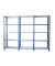 Regal OFFICLICK 8435104998564 hellgrau, weiß 270,0 x 30,0 x 210,0 cm