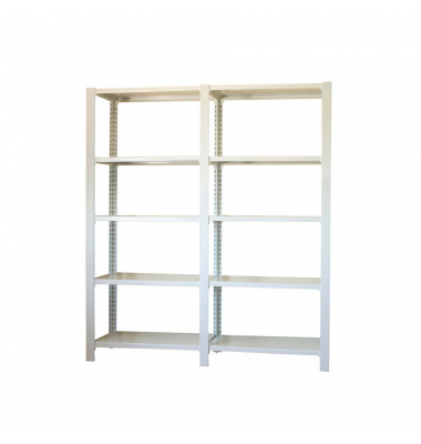 Regal OFFICLICK 8435104998618 weiß 180,0 x 40,0 x 210,0 cm Regal OFFICLICK 8435104998618 weiß 180,0 x 40,0 x 210,0 cm