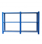 Regal OFFICLICK 8435104998878 blau, weiß 180,0 x 40,0 x 100,0 cm