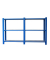 Regal OFFICLICK 8435104998878 blau, weiß 180,0 x 40,0 x 100,0 cm