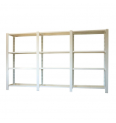 Regal OFFICLICK 8435104999110 weiß 270,0 x 30,0 x 150,0 cm