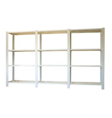 Regal OFFICLICK 8435104999110 weiß 270,0 x 30,0 x 150,0 cm Regal OFFICLICK 8435104999110 weiß 270,0 x 30,0 x 150,0 cm